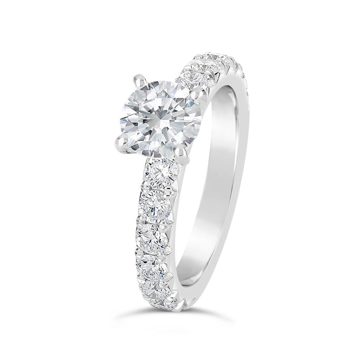 Classic Diamond Engagement Ring - YJA7098R