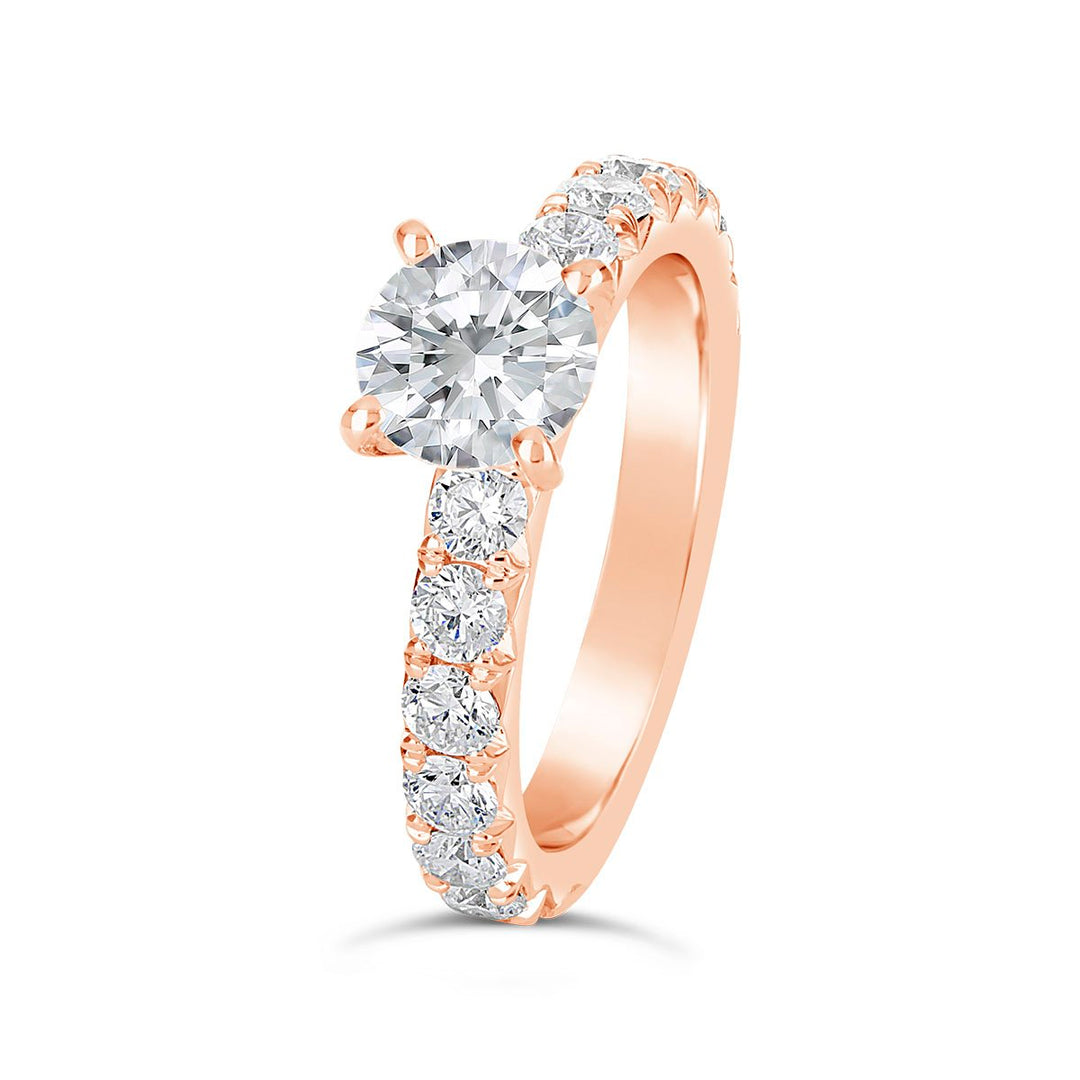 Classic Diamond Engagement Ring - YJA7098R