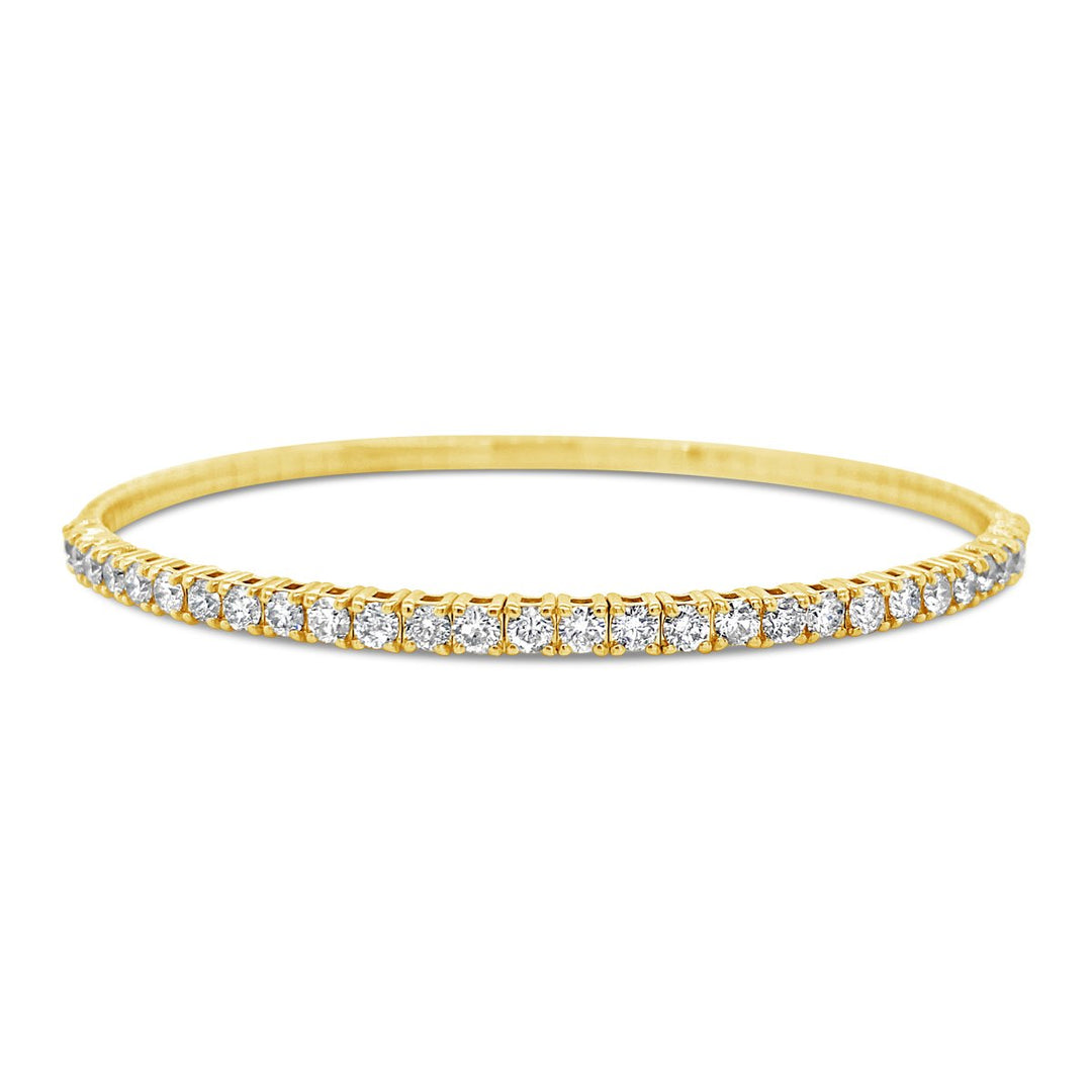 14K White Gold Diamond Bracelet - BG272C