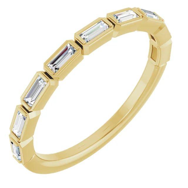 Hal Way Set Diamond Baguette Band - 123020