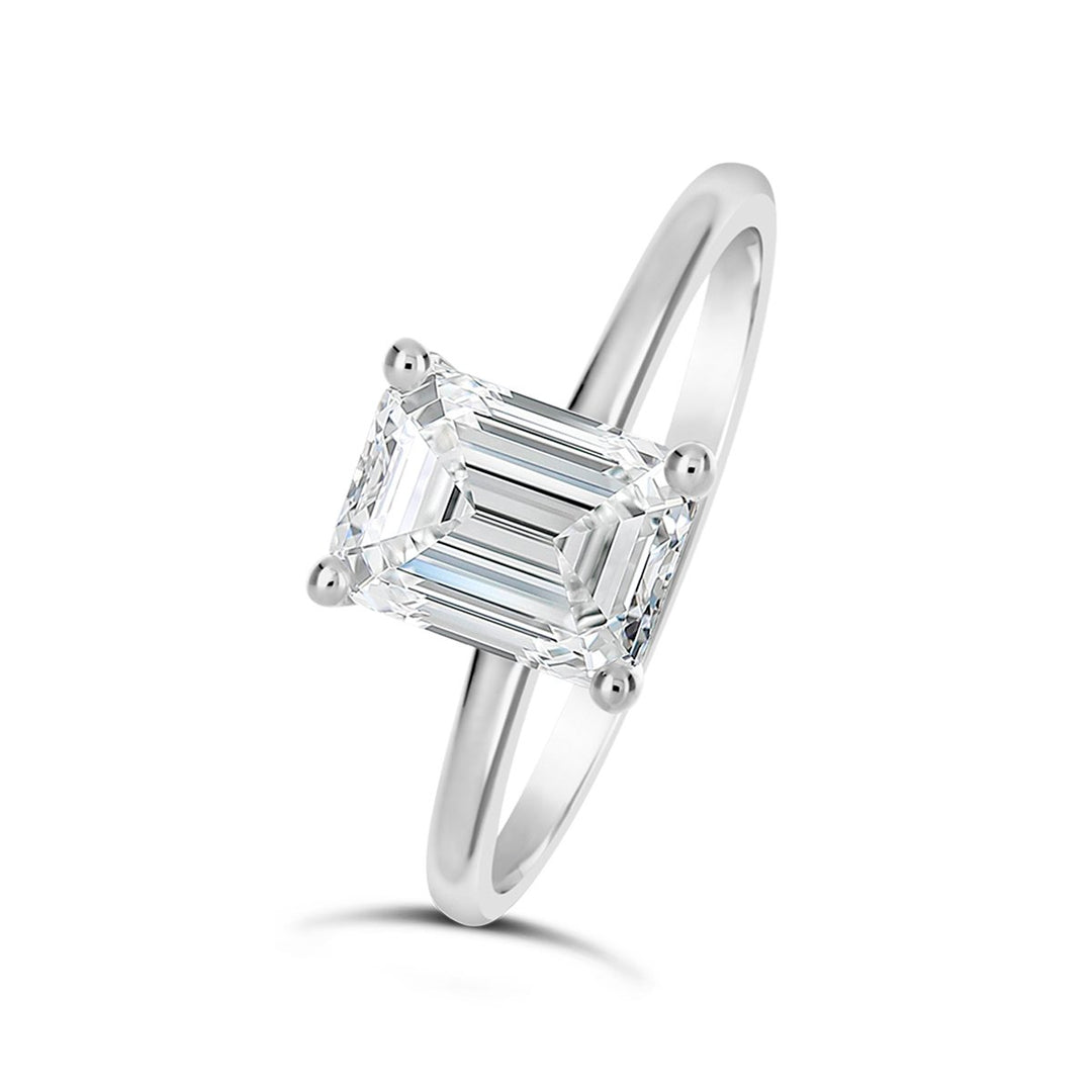 Classic Diamond Solitaire Engagement Ring - ACB129