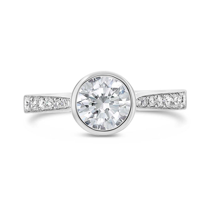 Diamond Engagement Ring Wedding Set - GR05886