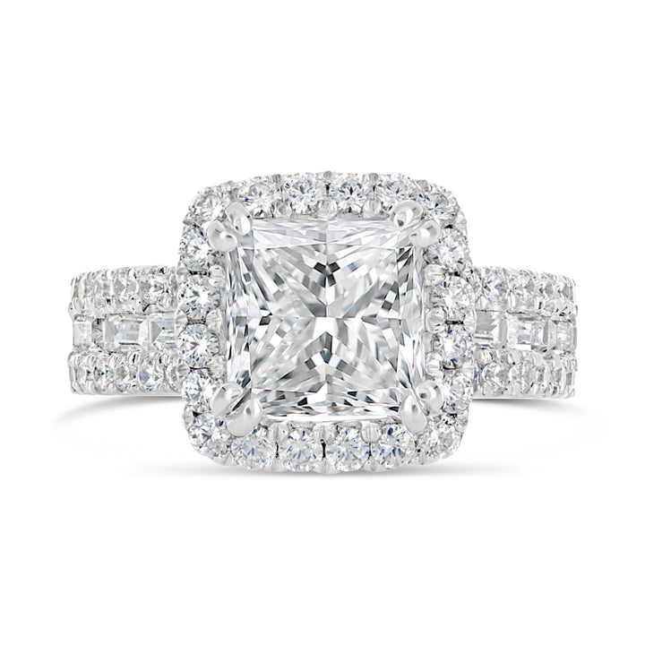 Diamond Halo Engagement Ring Setting - GSR05506