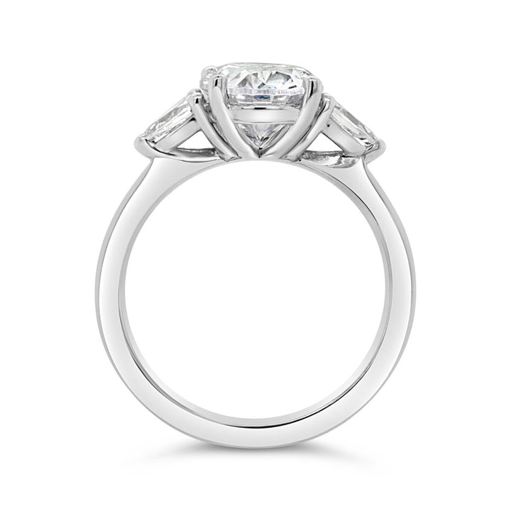 Three Stone Diamond Engagement Ring - YJC3417