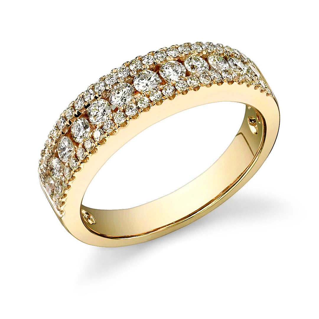 Yellow Gold Diamond Band - CR0558Y