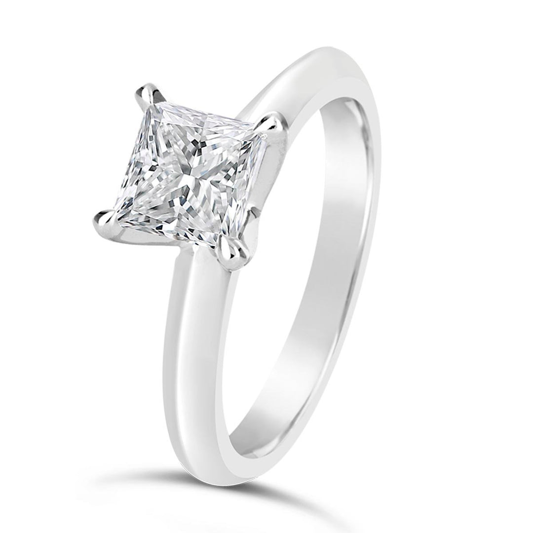 Classic Diamond Solitaire Engagement Ring - YJA0627R