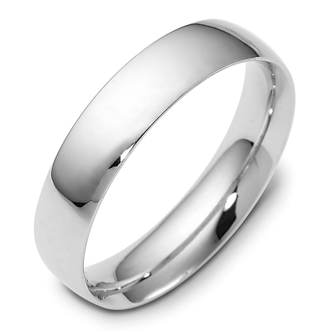 Men's Traditional Gold Wedding Band - 1299