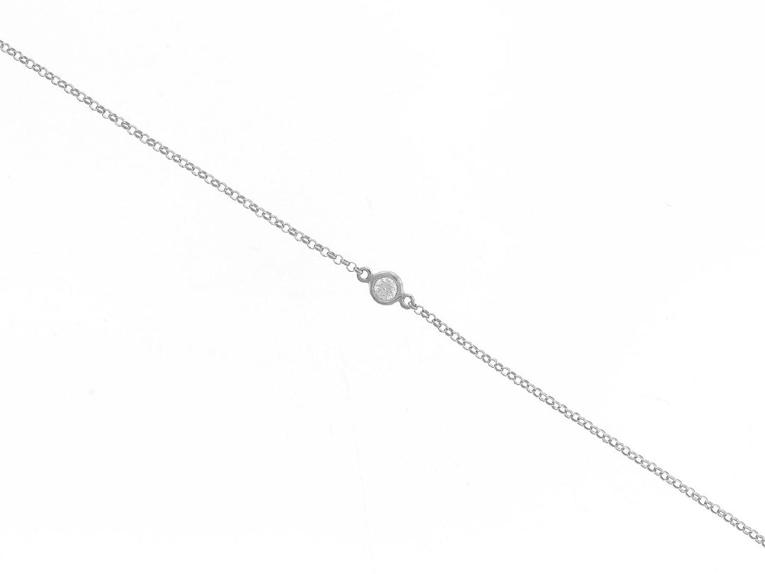 14K White Gold Diamond Bracelet - HB.1733750