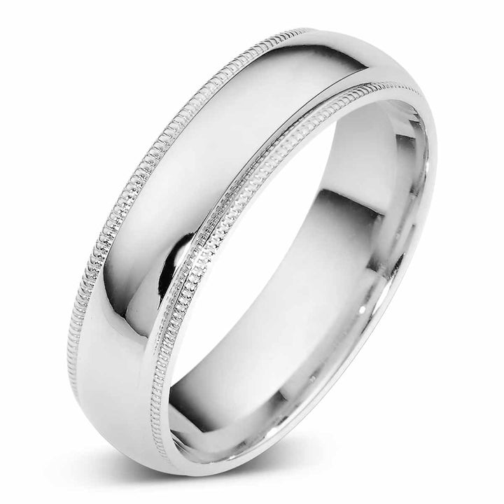 Men's Traditional Gold Wedding Band - 2388