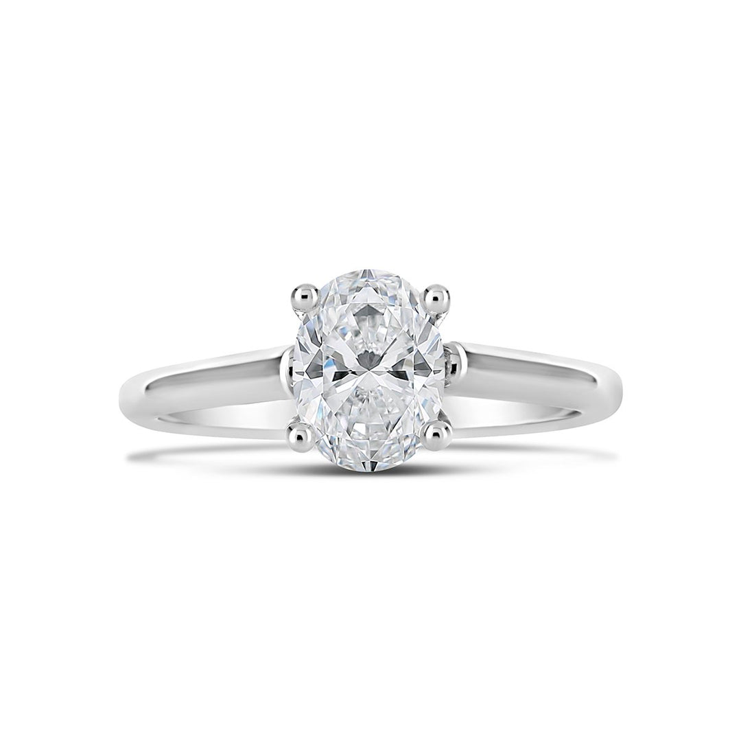 Classic Diamond Solitaire Engagement Ring - ACB125