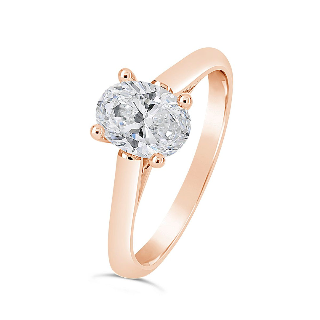 Classic Diamond Solitaire Engagement Ring - ACB125