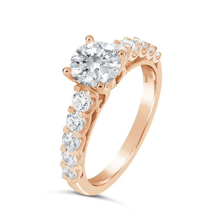 Classic Diamond Engagement Ring – Alessia Collection