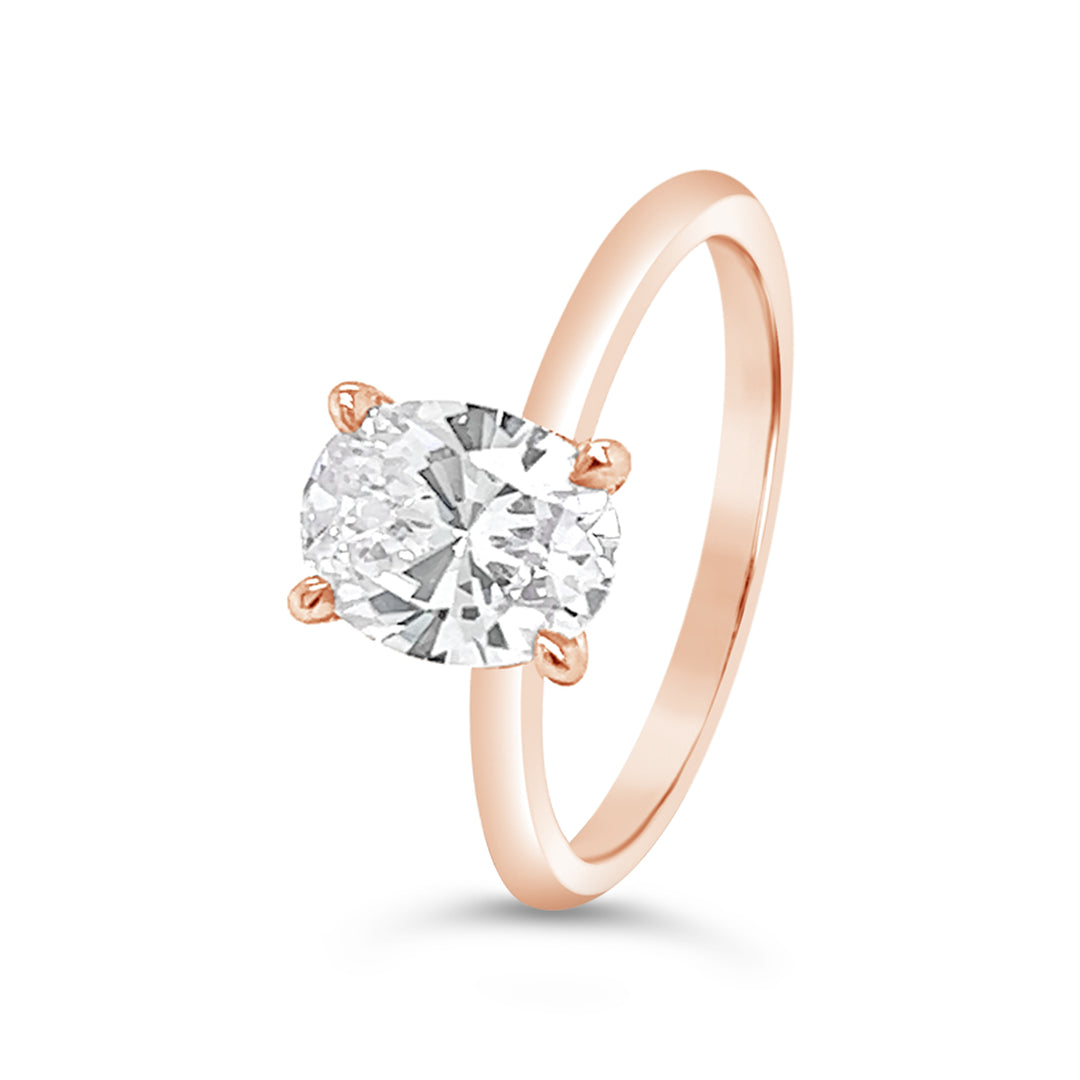 Solitaire Diamond Engagement Ring – The Diamond Guys Collection