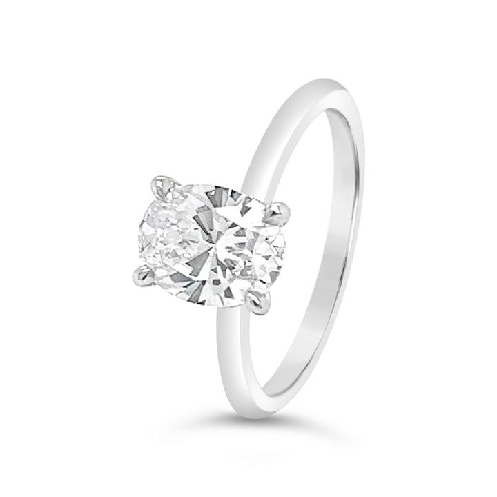 Solitaire Diamond Engagement Ring – The Diamond Guys Collection