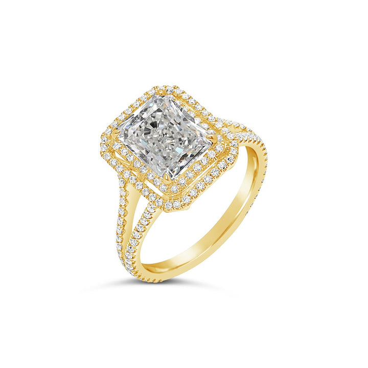 Diamond Halo Engagement Ring - YJS6120R