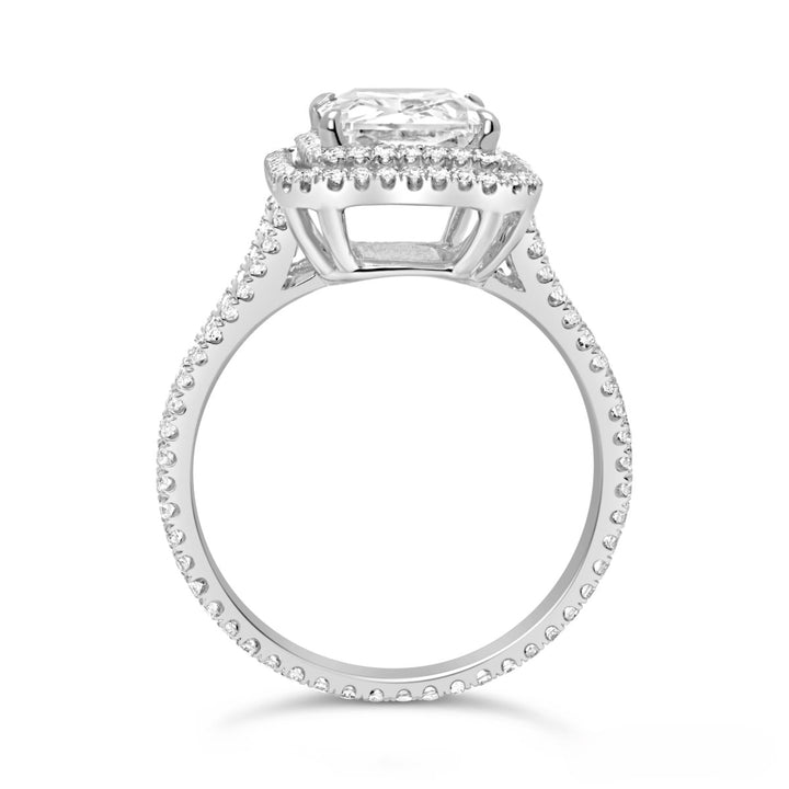 Diamond Halo Engagement Ring - YJS6120R