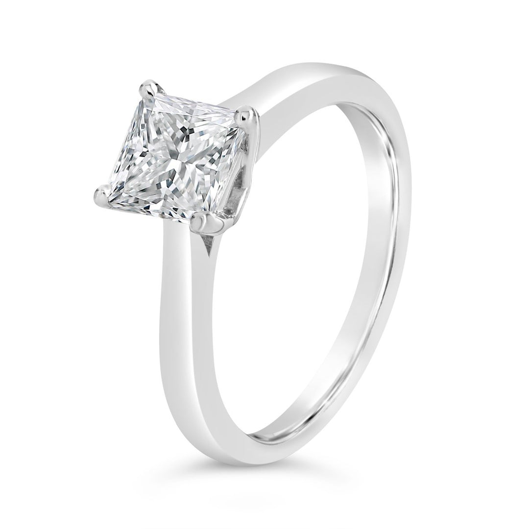 Classic Solitaire Diamond Engagement Ring - ACB056