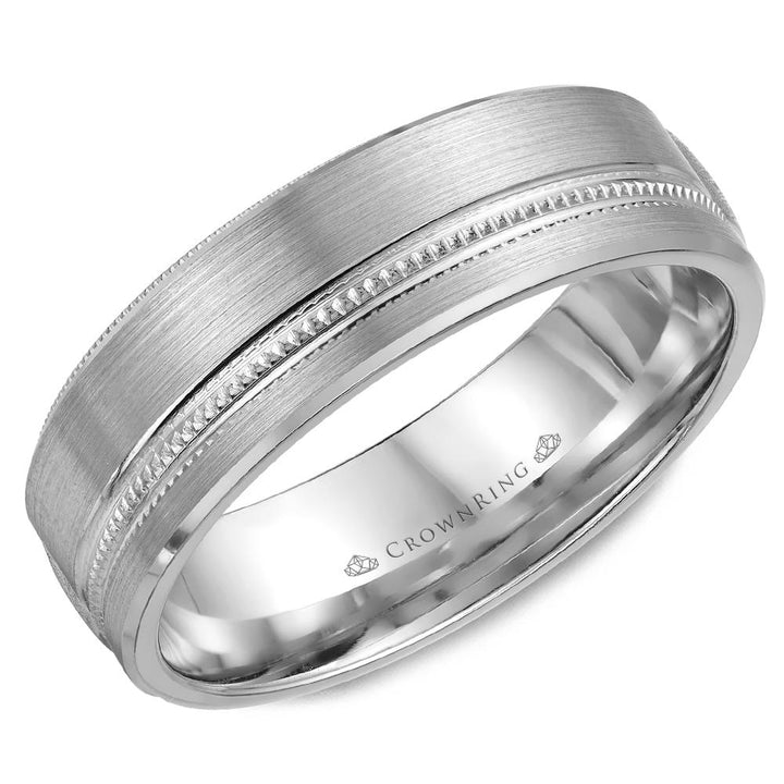 Men's Gold Wedding Band - WB-7919