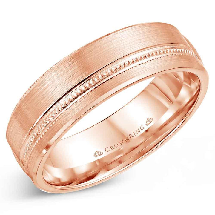 Men's Gold Wedding Band - WB-7919