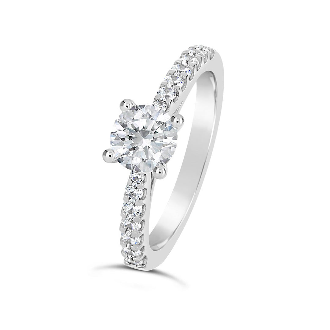 Classic Diamond Engagement Ring - ACB137