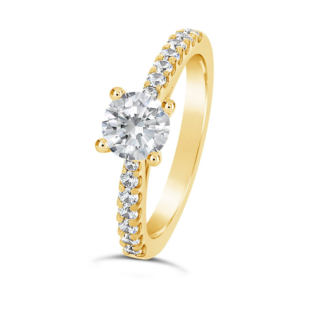 Classic Diamond Engagement Ring - ACB137